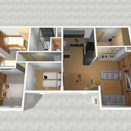 T4 8 Couchages Spacieux Et Cosy Au Pied Des Pistes Appartement *