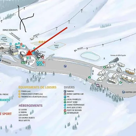 T4 8 Couchages Spacieux Et Cosy Au Pied Des Pistes * Génos