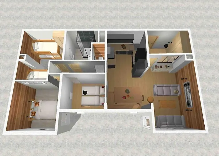 T4 8 Couchages Spacieux Et Cosy Au Pied Des Pistes Appartement *