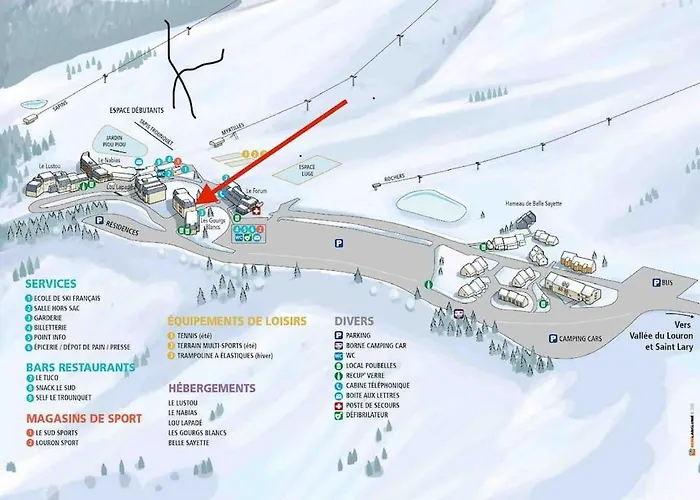 T4 8 Couchages Spacieux Et Cosy Au Pied Des Pistes * Génos